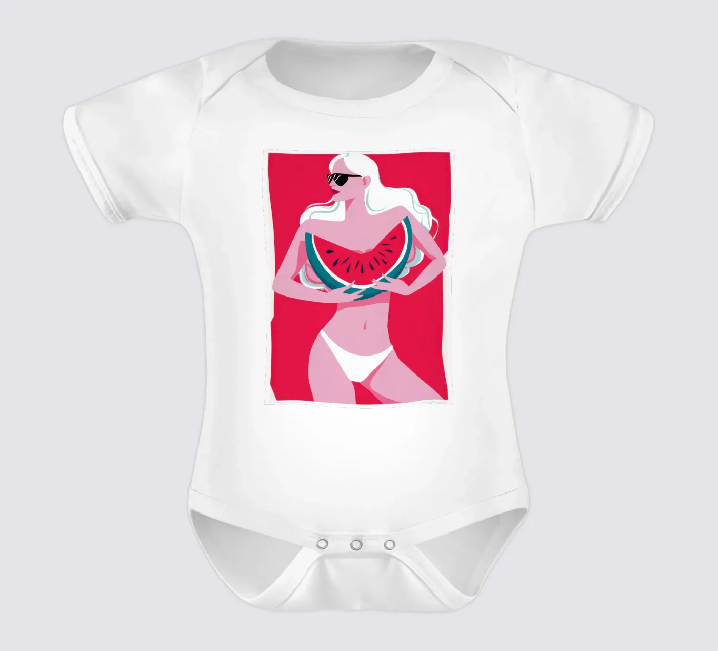 Pastèque Chic d'été body bébé de Thistle Bloom