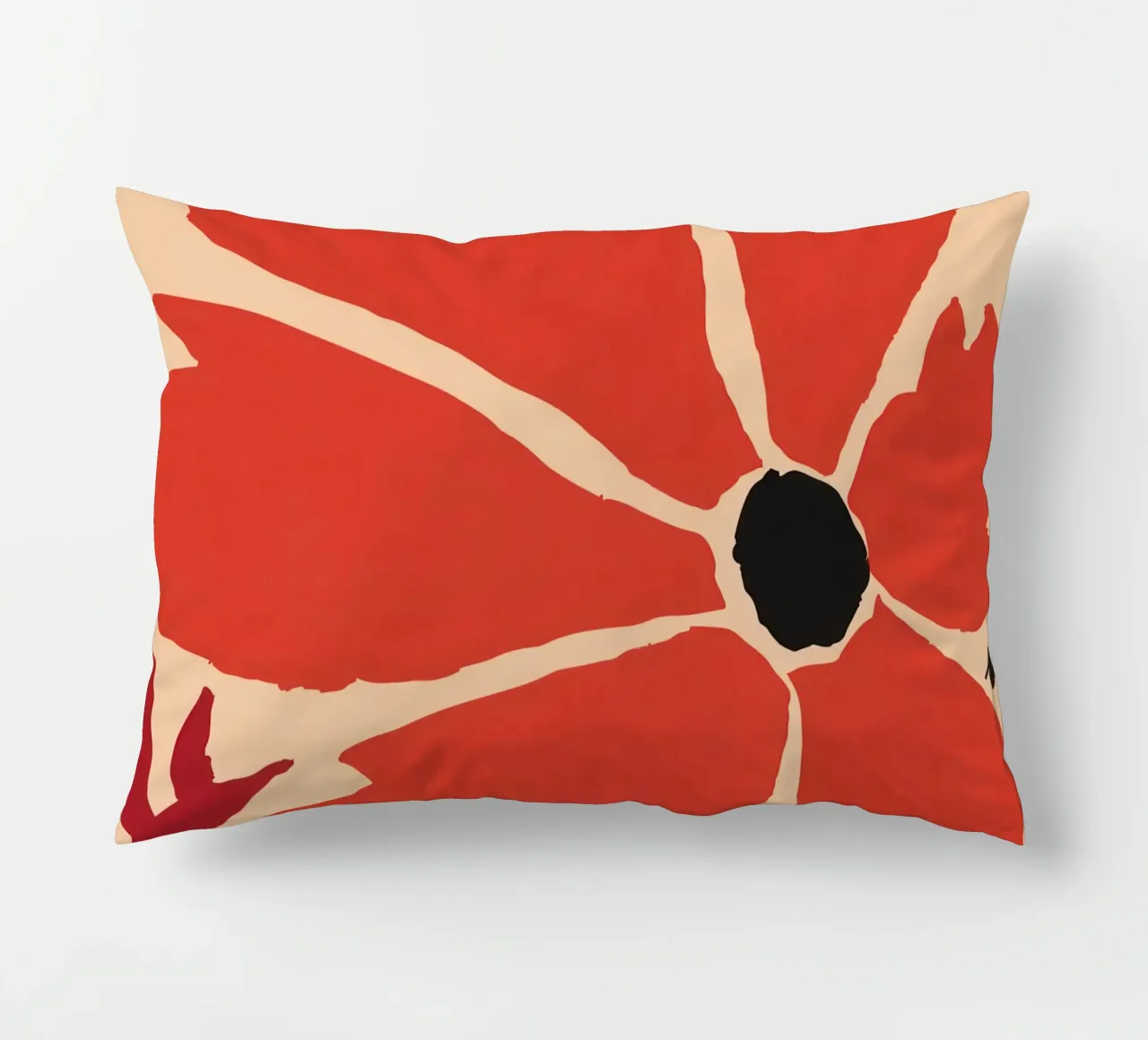 Audace fioritura cremisi cuscino da Frosh Pallete