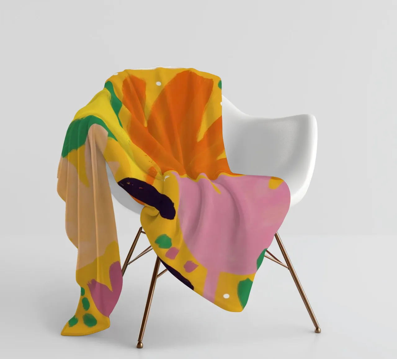 Fioriture dell'ora d'oro coperta in pile da Line Fable