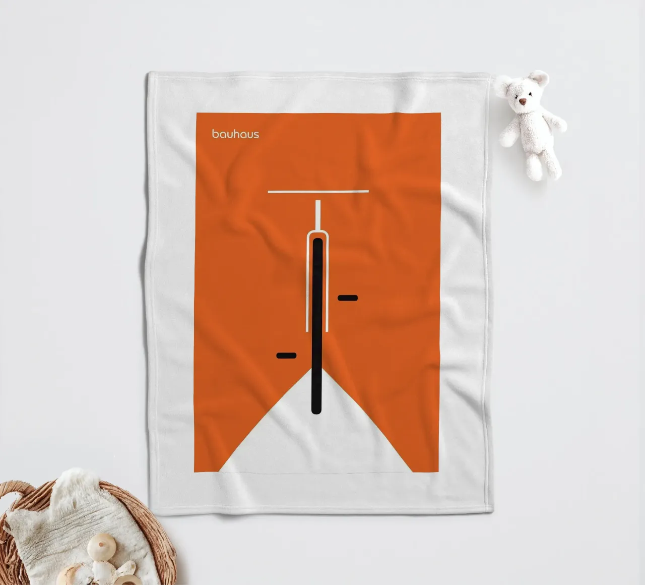 Bauhaus fleecedeken van Narciso