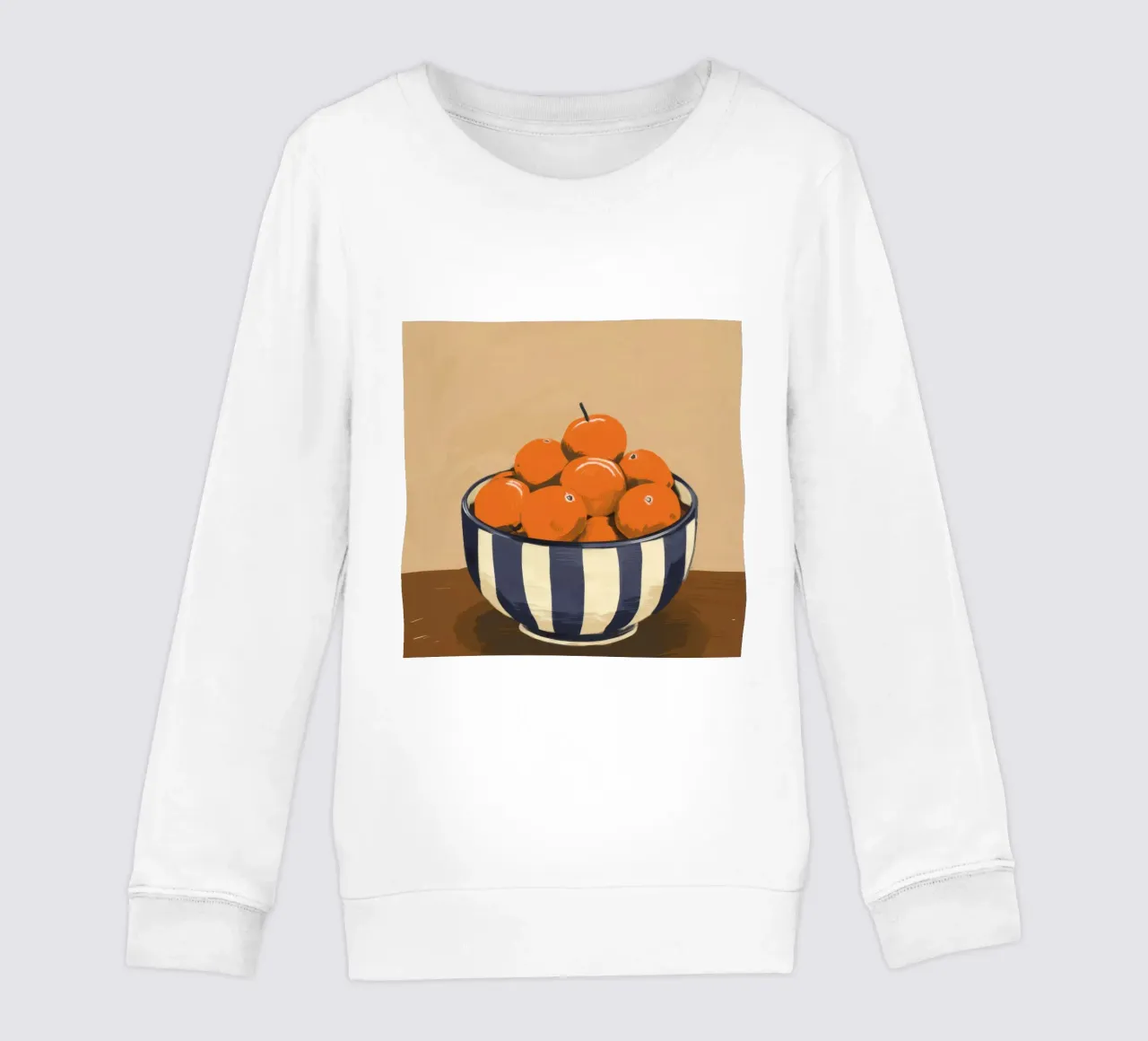 Rustica quiete arancione felpa bambino da Frosh Pallete