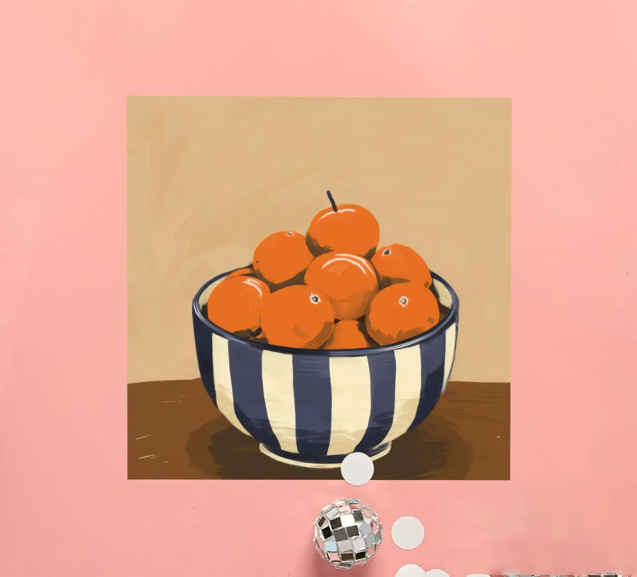Rustic Orange Stillness sticker by Frosh Pallete