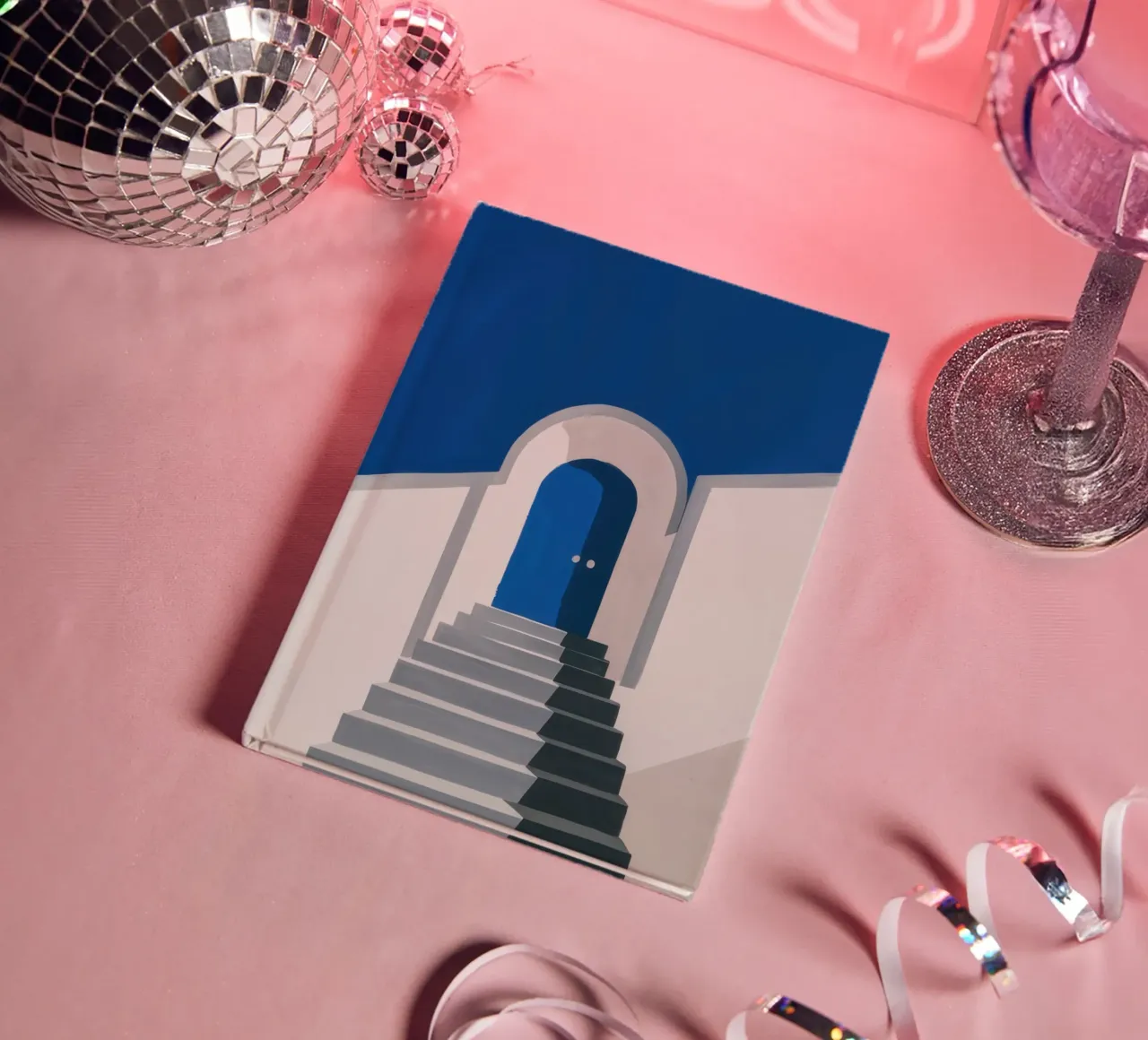Semplice porta blu diario da Line Fable