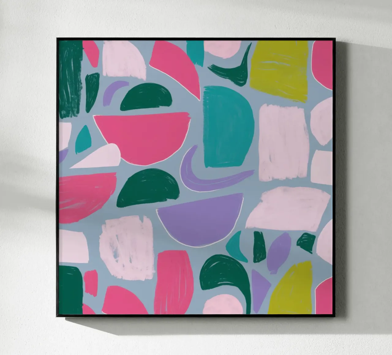 Gioco di colori amorfi plexiglass da Thistle Bloom