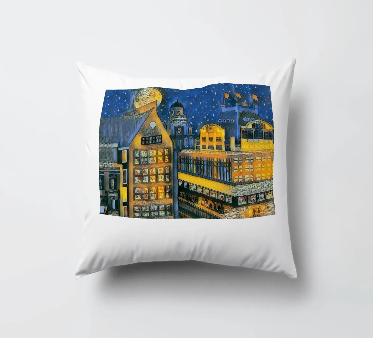 Una notte ad Amsterdam cuscino da ART BEST