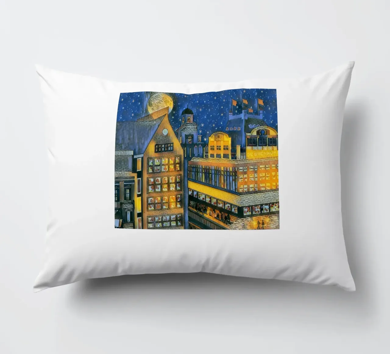 Una notte ad Amsterdam cuscino da ART BEST