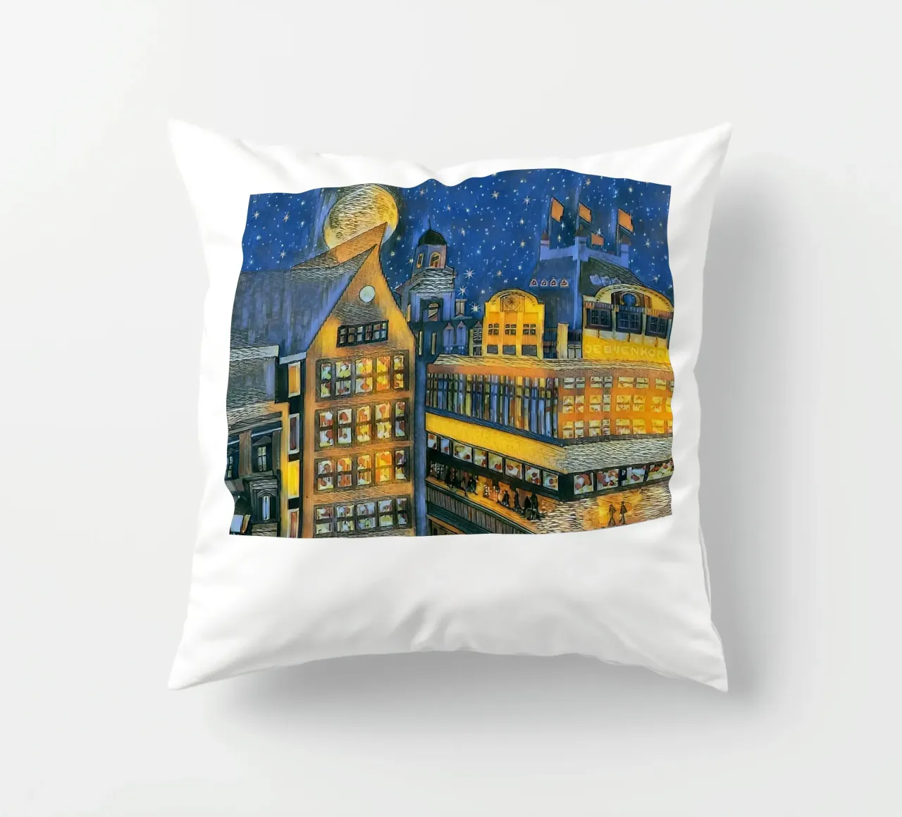 Una notte ad Amsterdam cuscino da ART BEST