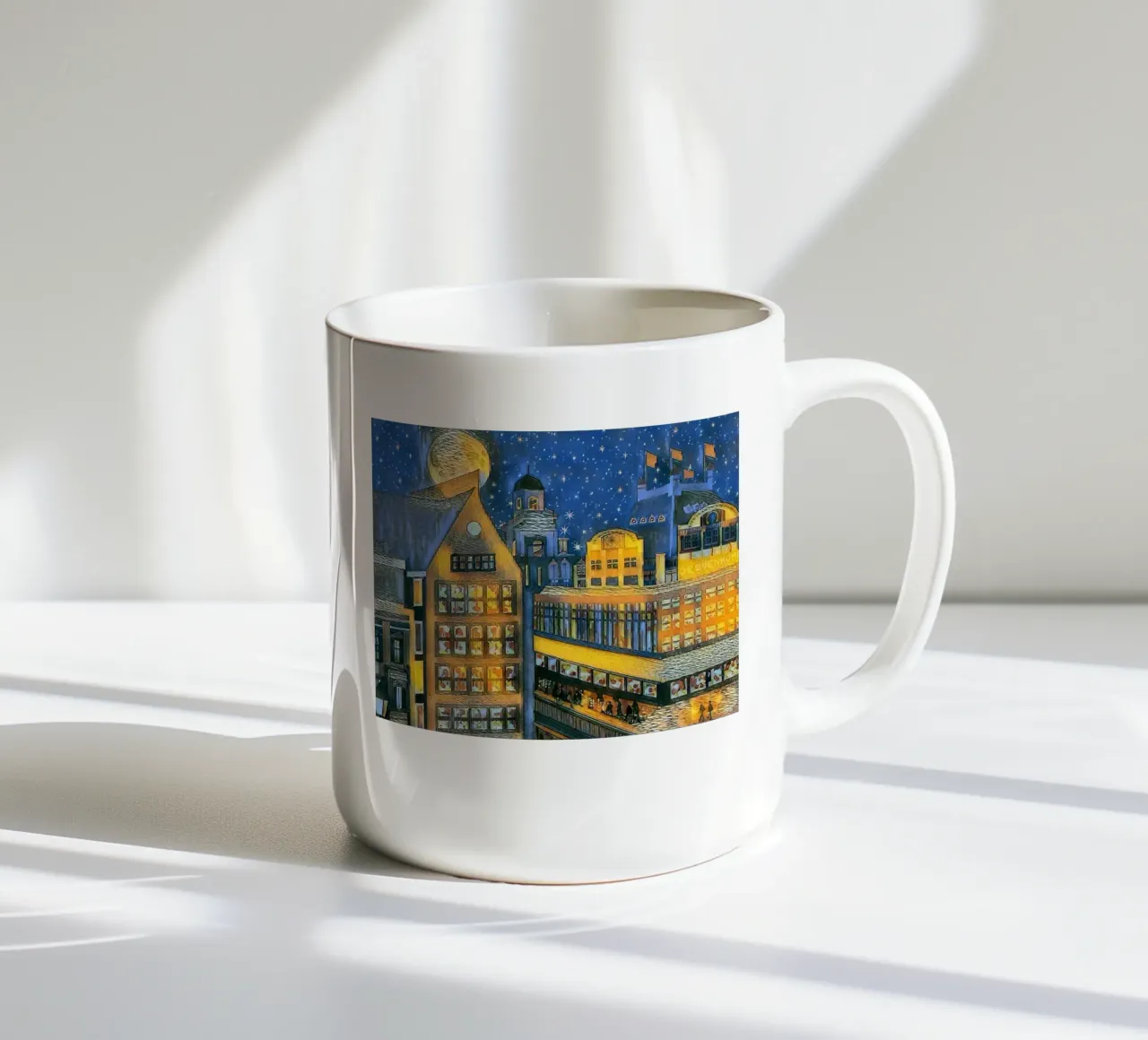 Una notte ad Amsterdam tazza in ceramica da ART BEST