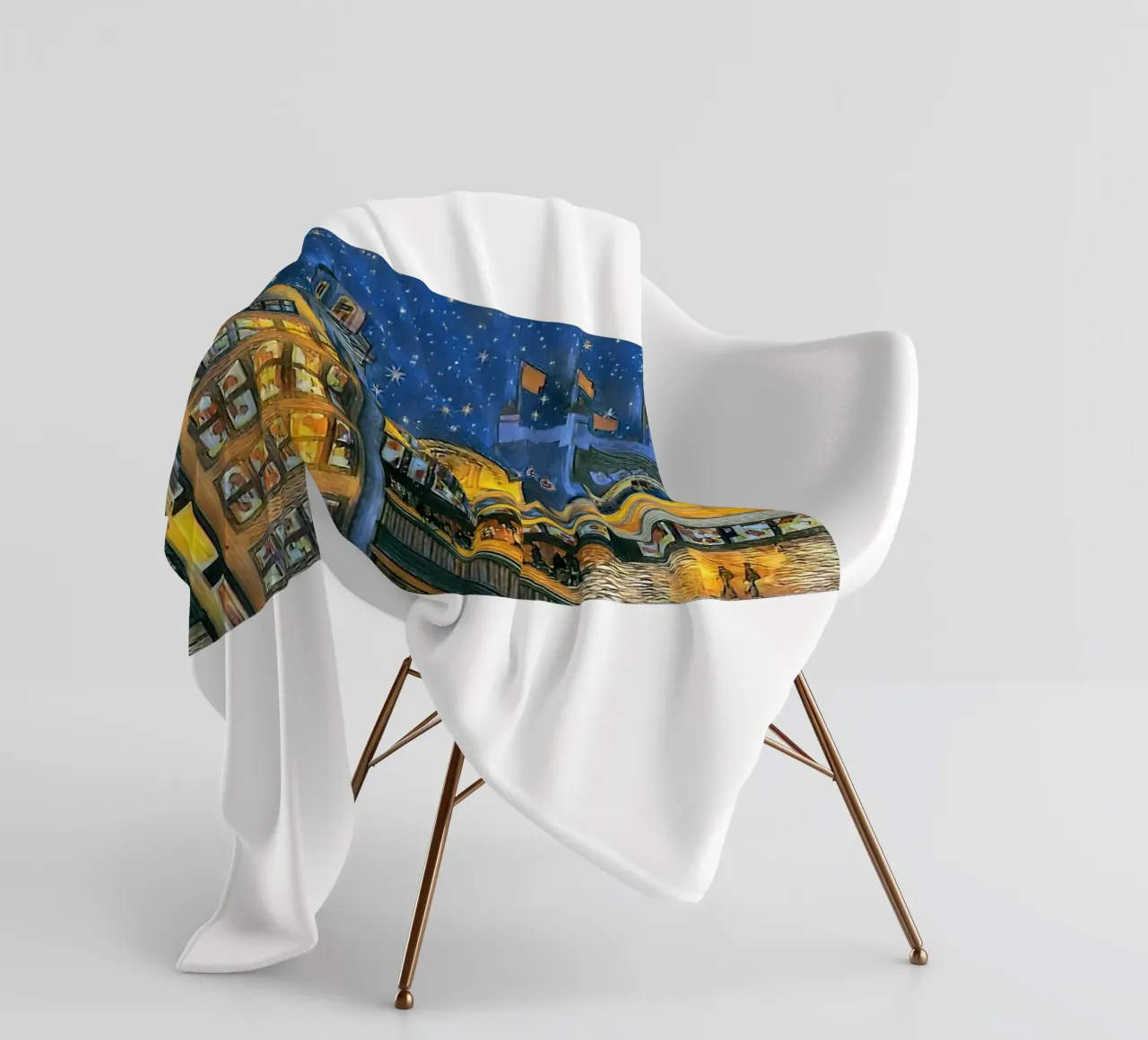 Una notte ad Amsterdam coperta in pile da ART BEST