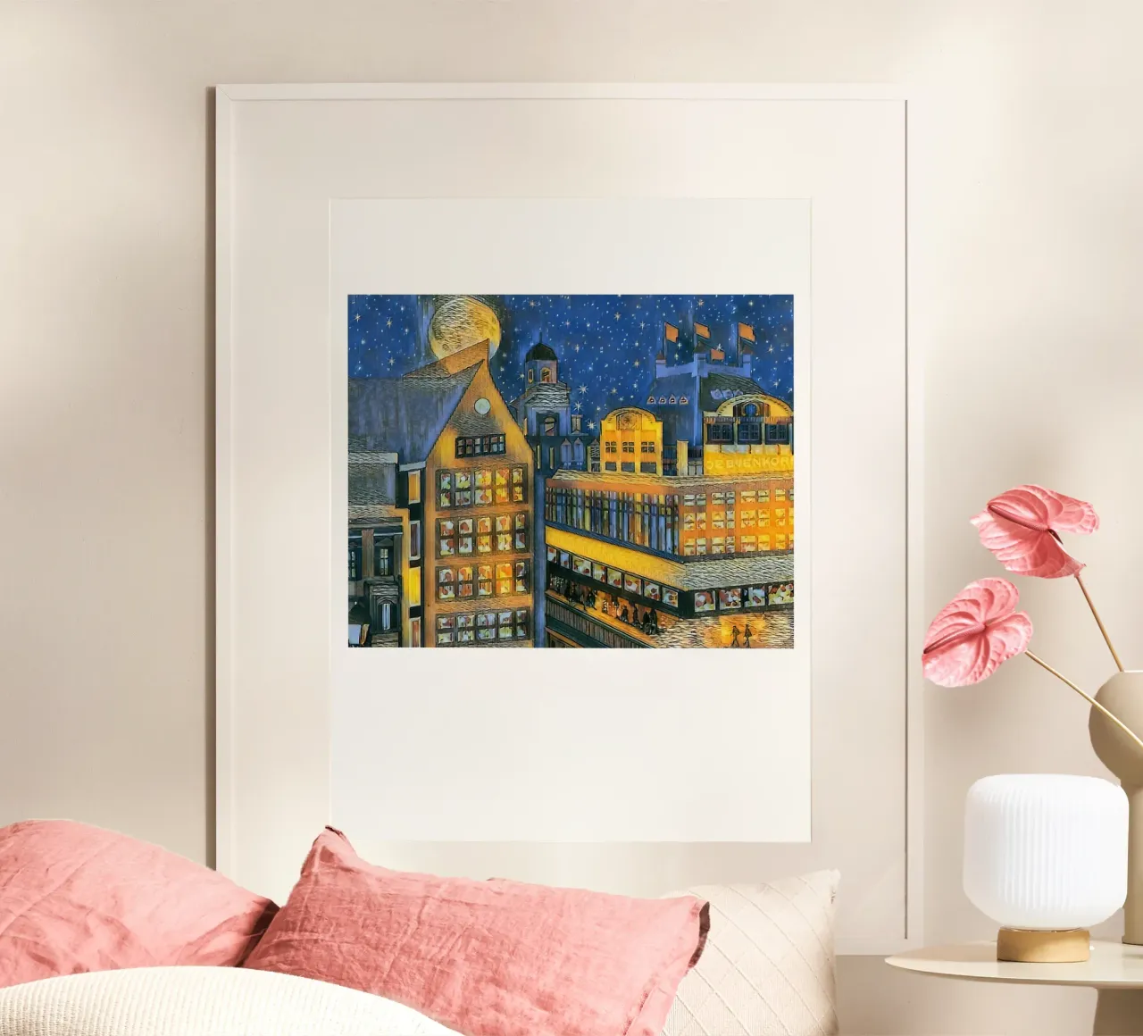 Una notte ad Amsterdam carta hahnemühle da ART BEST