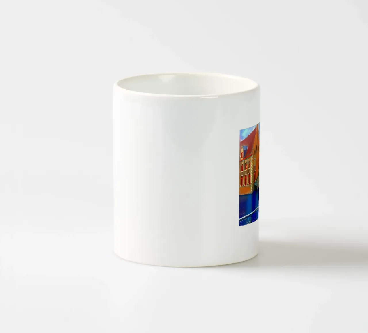 Amsterdam Bruges Colour ceramic mug by ART BEST