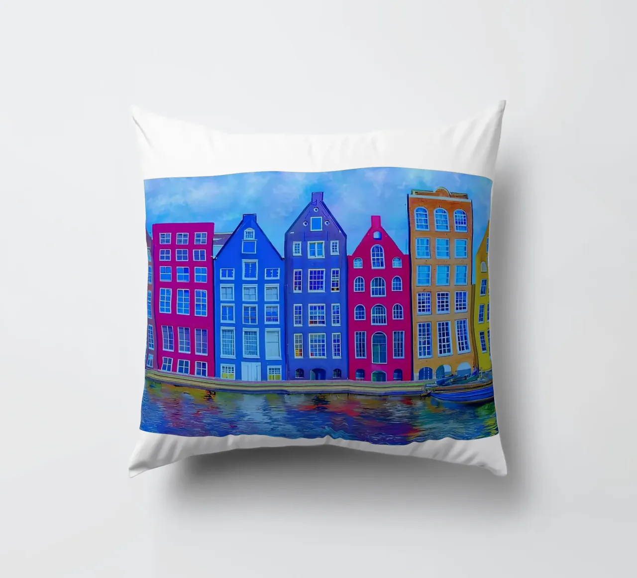 Case a schiera di Amsterdam cuscino da ART BEST