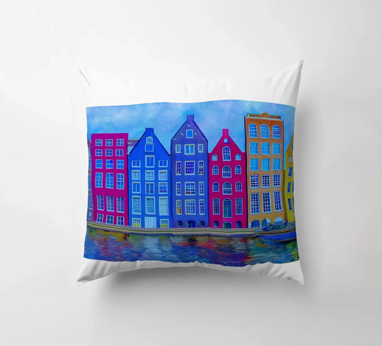 Case a schiera di Amsterdam cuscino da ART BEST