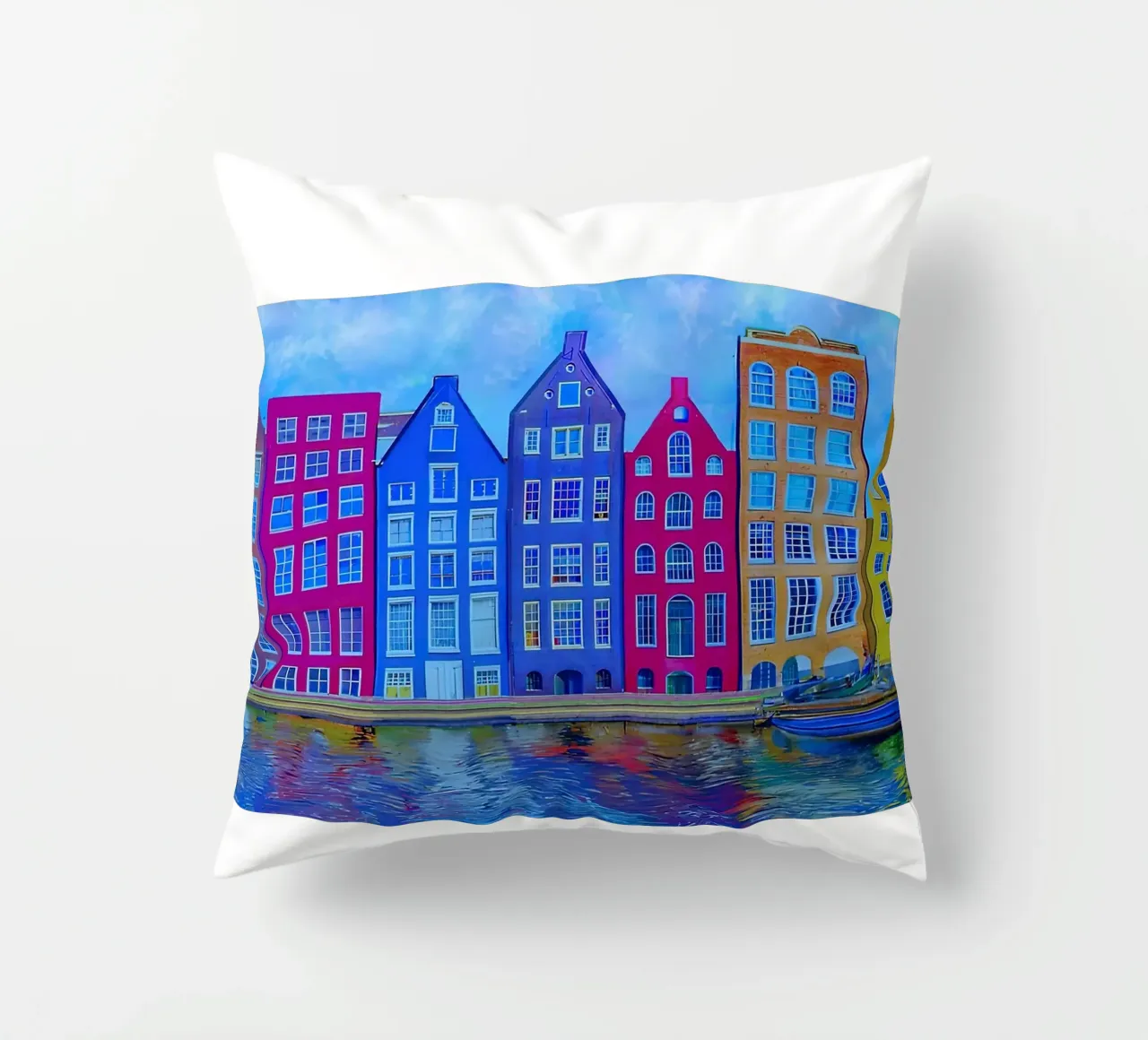 Case a schiera di Amsterdam cuscino da ART BEST