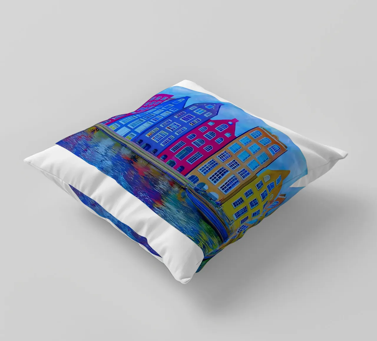 Case a schiera di Amsterdam cuscino da ART BEST