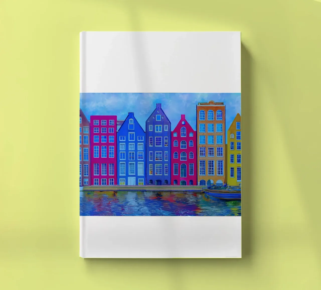 Maisons en rangée d'Amsterdam carnet de notes de ART BEST