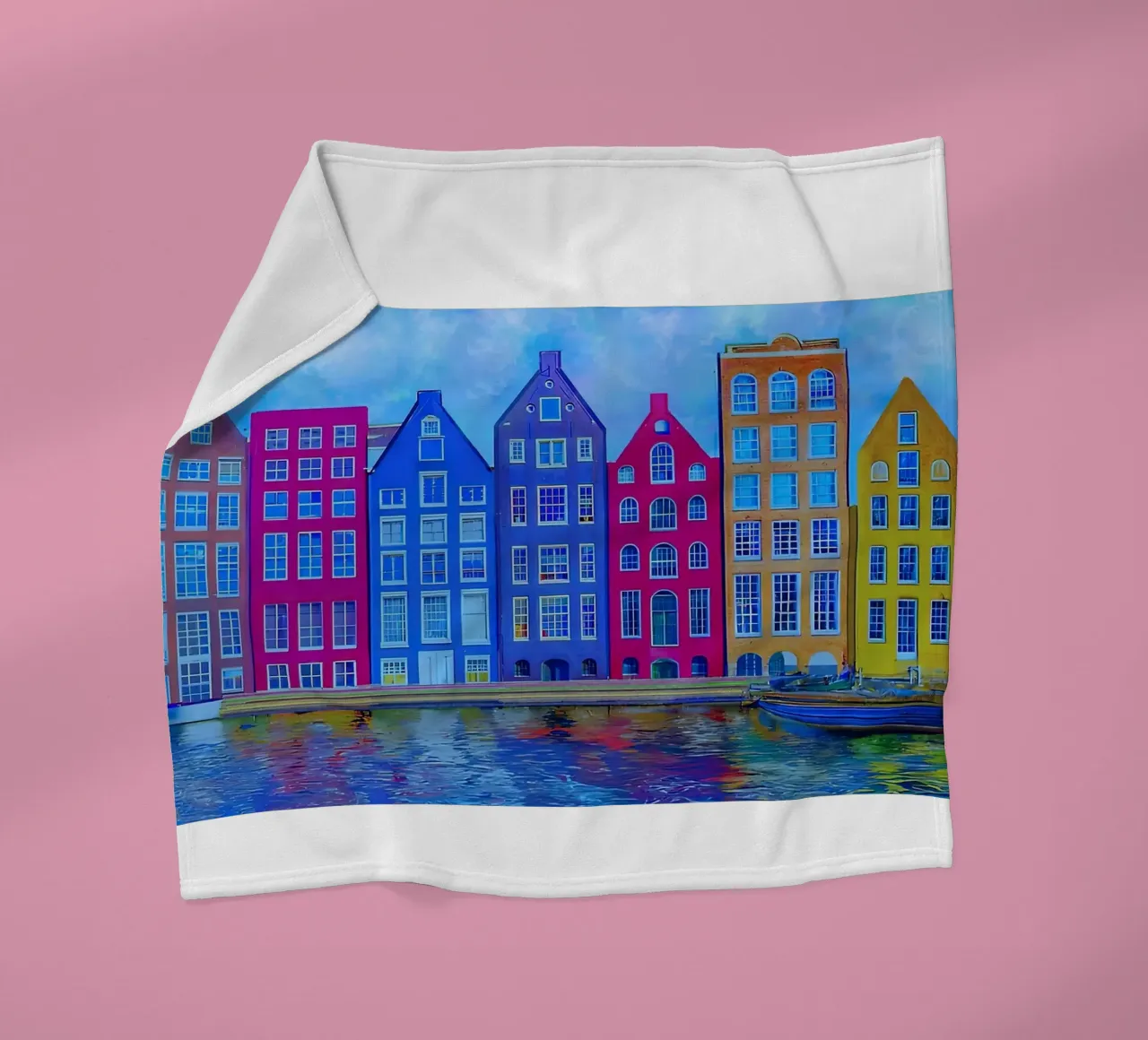 Case a schiera di Amsterdam coperta in pile da ART BEST