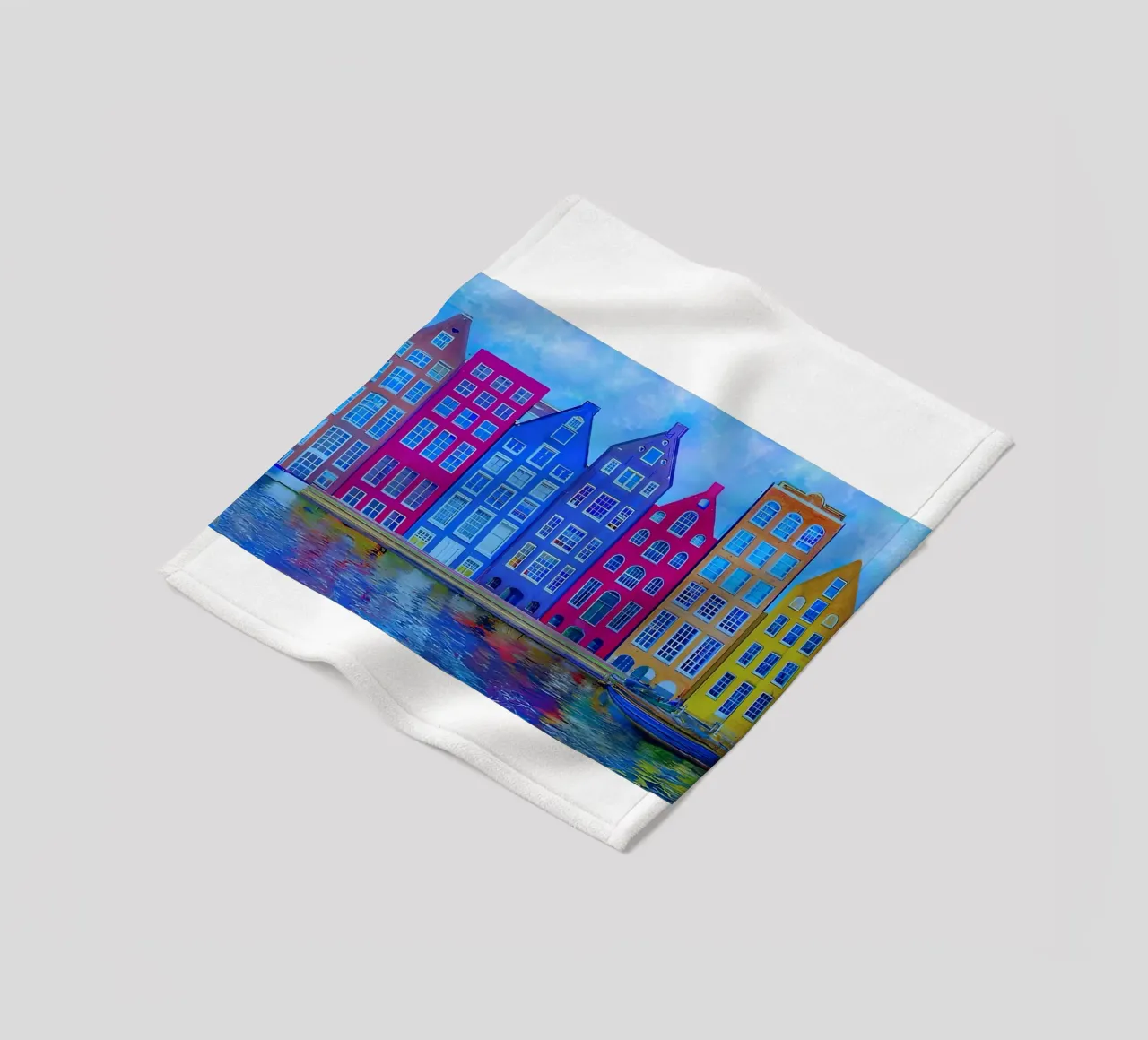 Case a schiera di Amsterdam coperta in pile da ART BEST