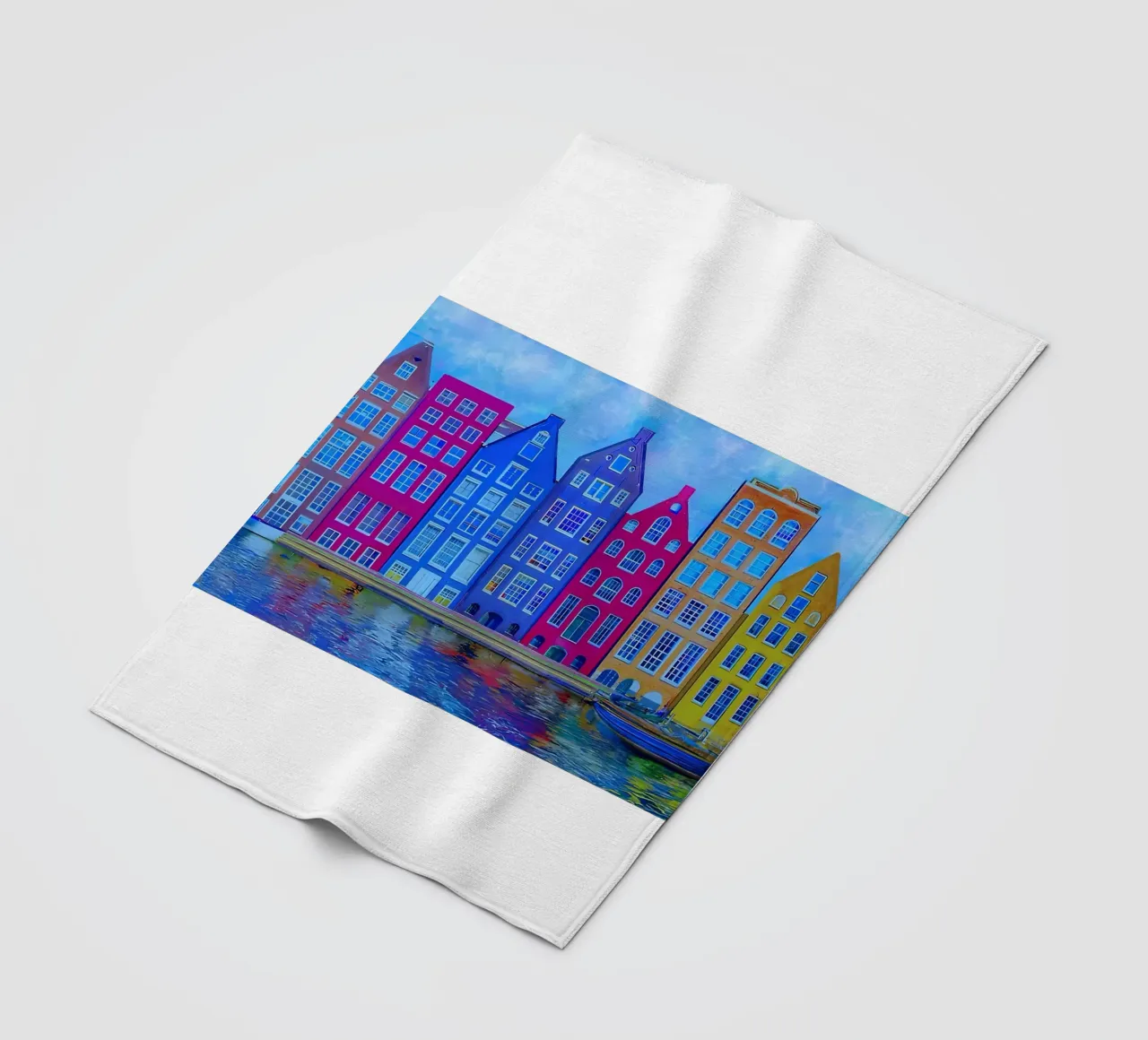 Case a schiera di Amsterdam coperta in pile da ART BEST