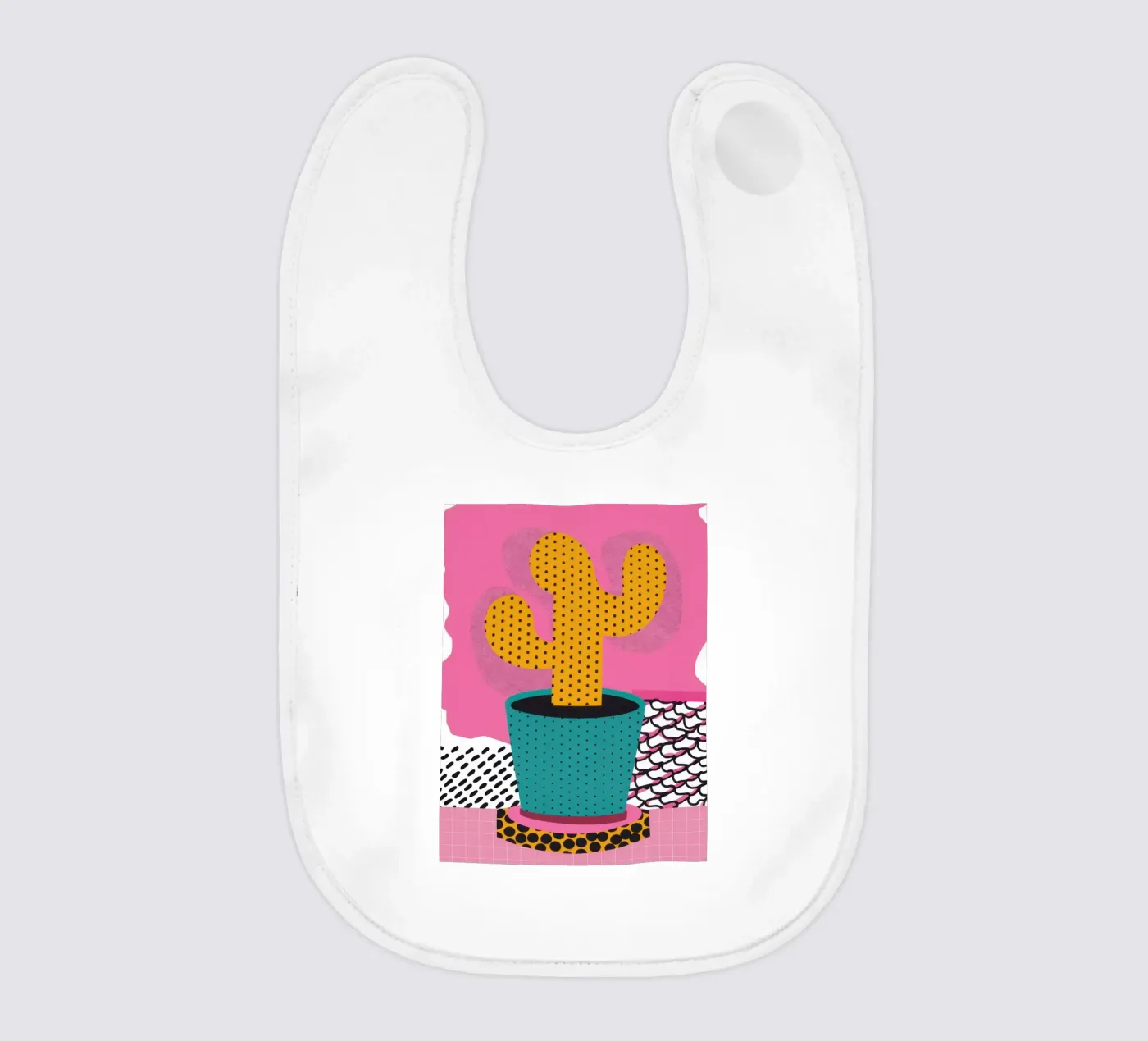 Cactus con cappello bavaglino da Obs Canvas