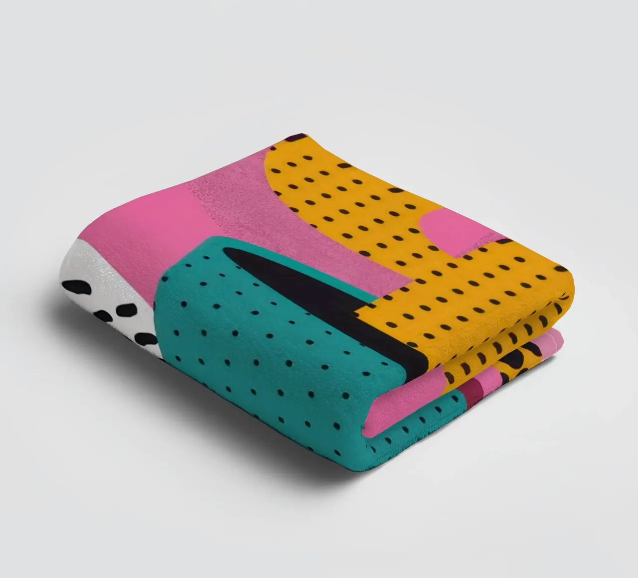 Cactus con cappello asciugamano da bagno da Obs Canvas