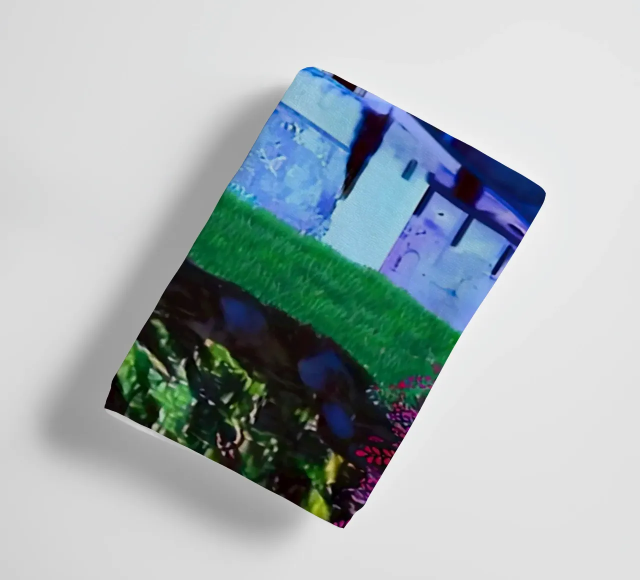 Edinburgh Castle at Dusk towel by ART BEST