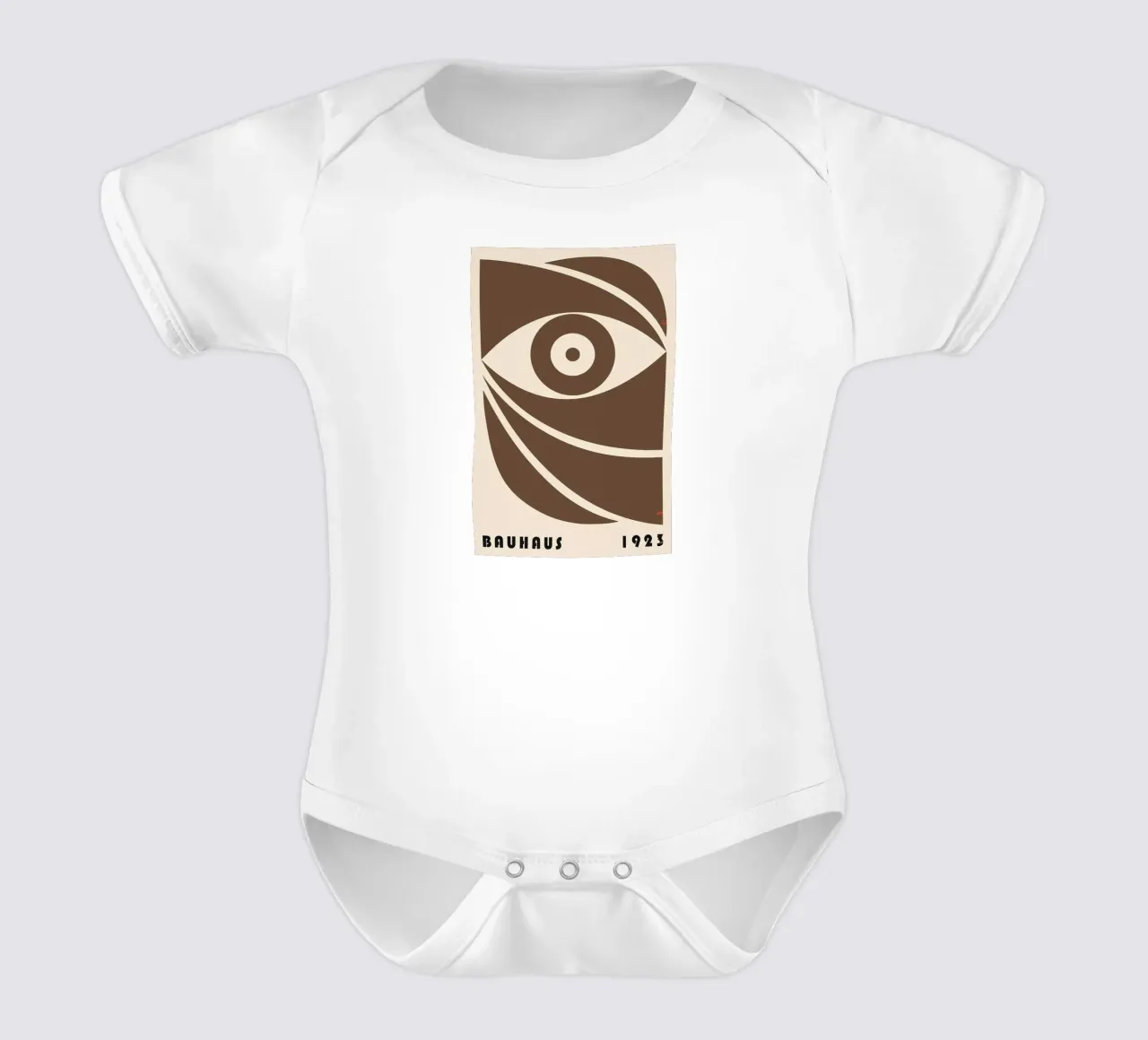Bauhaus 1923 body neonato maniche corte da Narciso