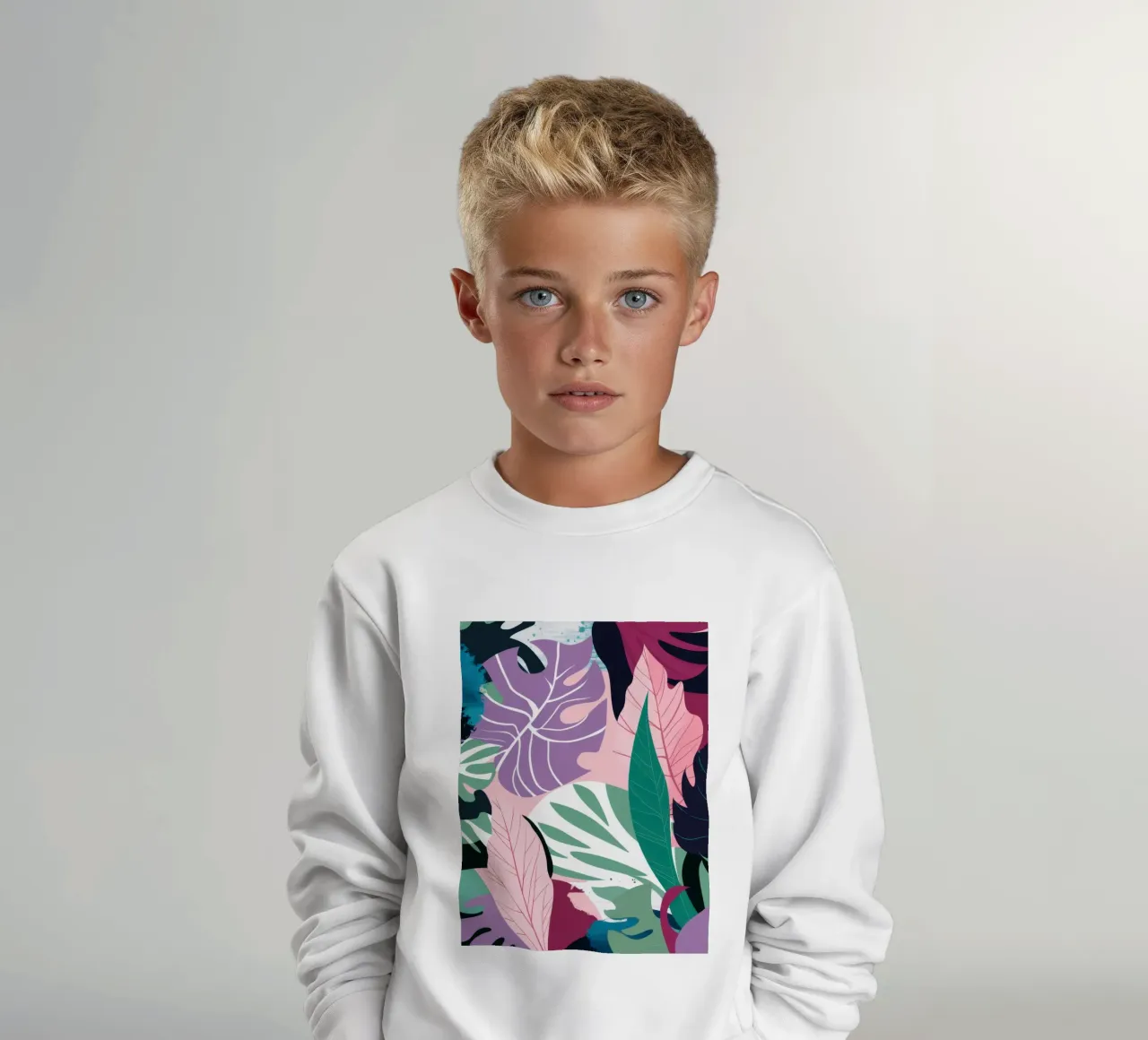 Un fresco paesaggio da sogno tropicale felpa bambino da Frosh Pallete