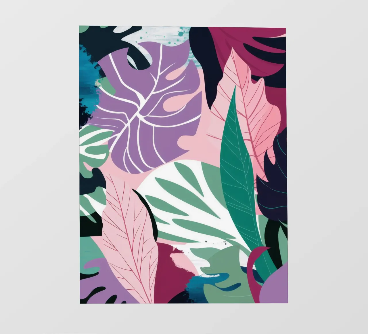Un fresco paesaggio da sogno tropicale telo in pvc da Frosh Pallete