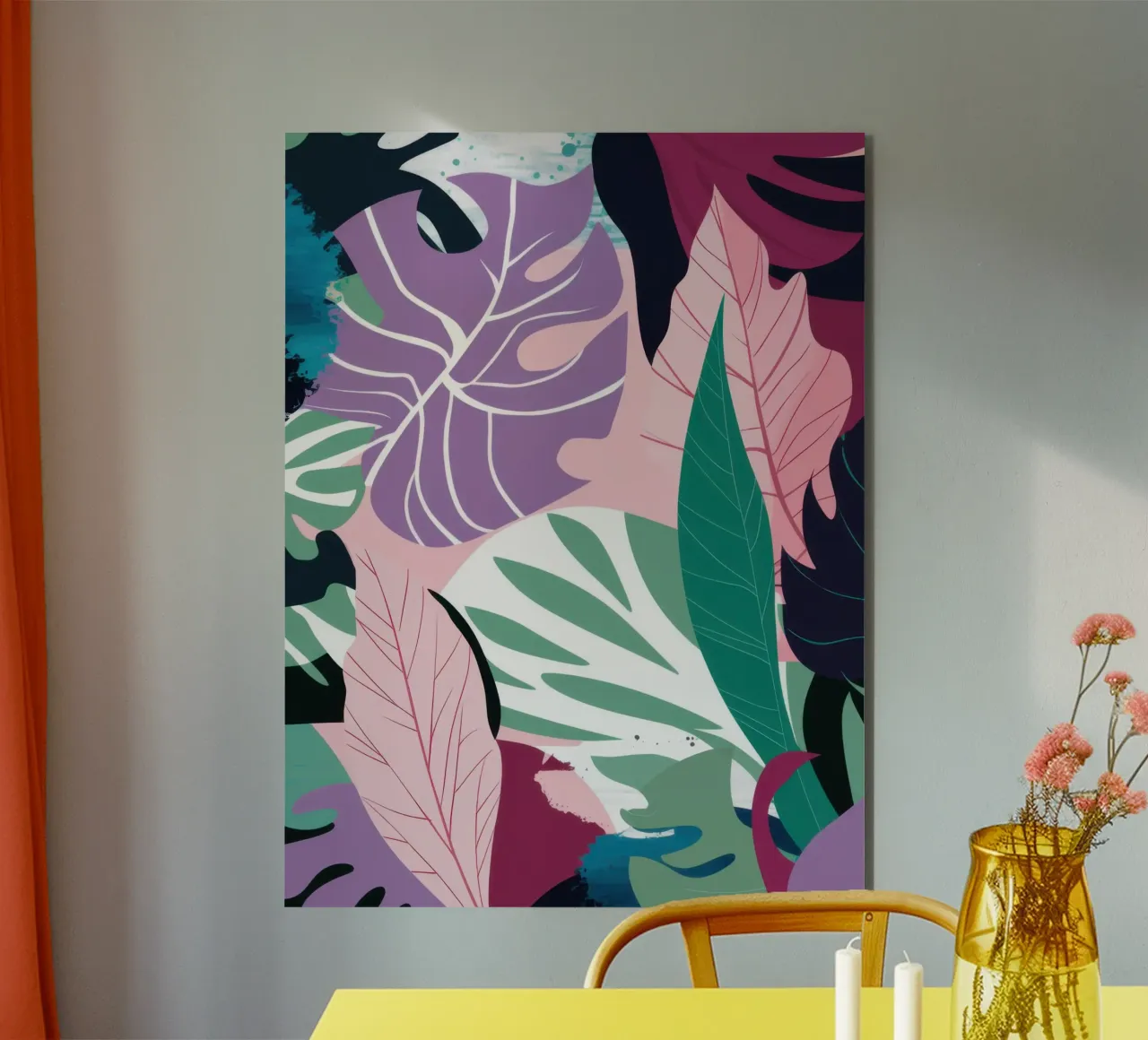 Un fresco paesaggio da sogno tropicale alluminio dibond da Frosh Pallete