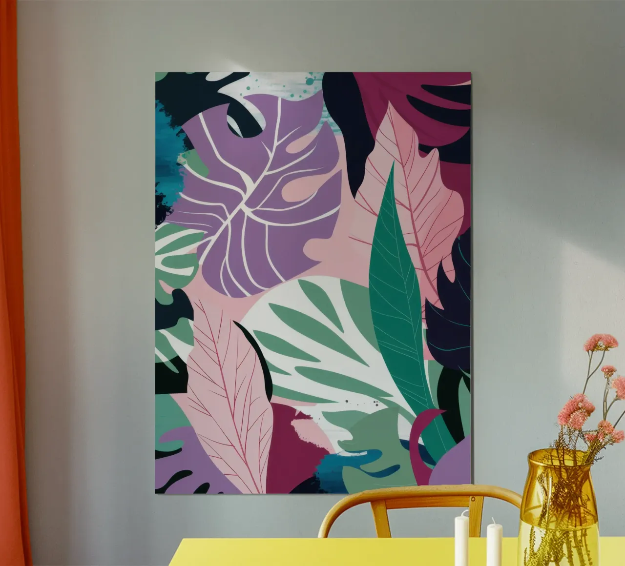 Un fresco paesaggio da sogno tropicale carta hahnemühle da Frosh Pallete