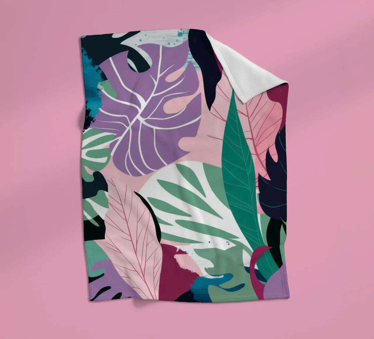 Un fresco paesaggio da sogno tropicale coperta in pile da Frosh Pallete
