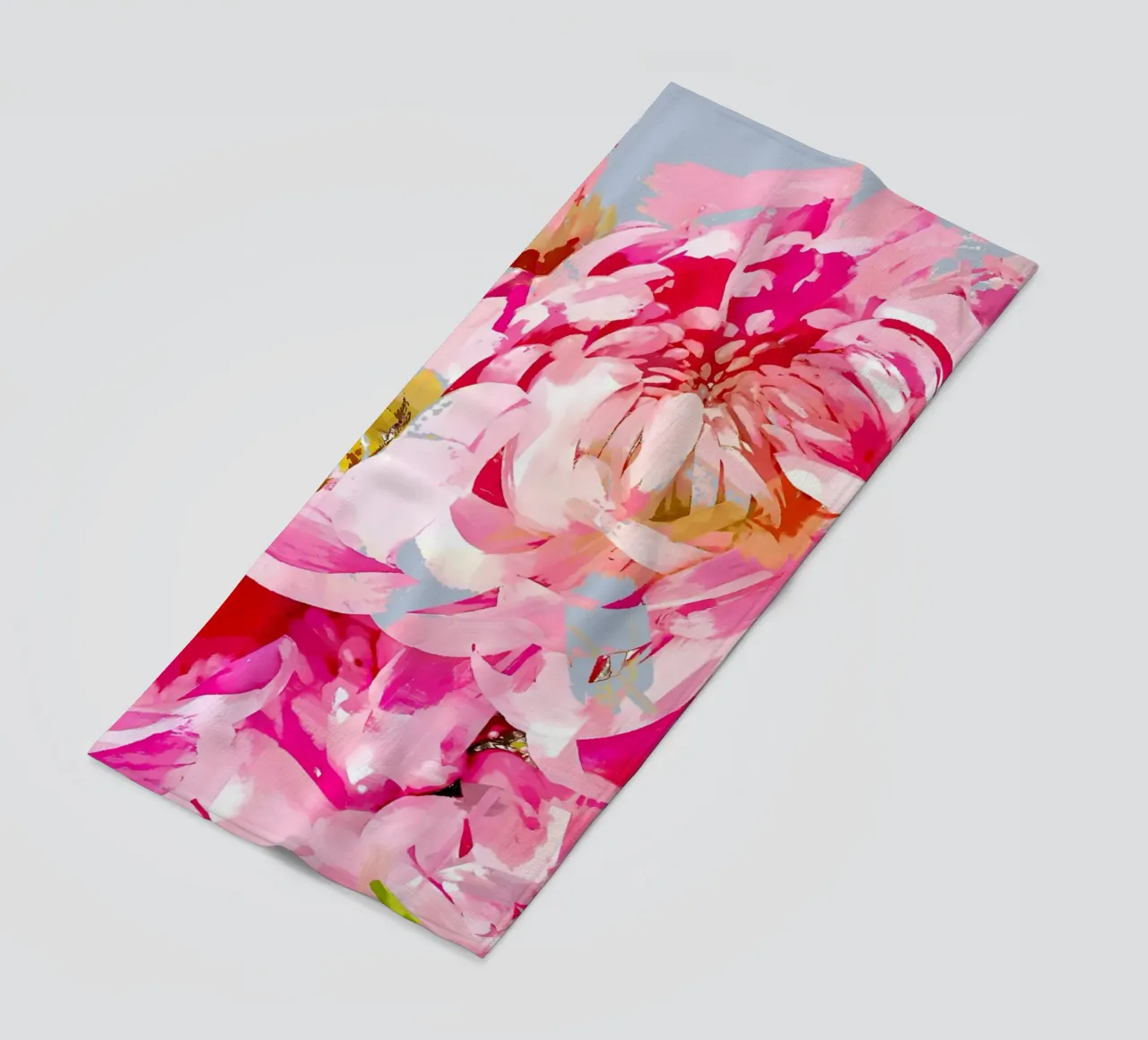 Wild Pink Peonies beach towel by 83oranges