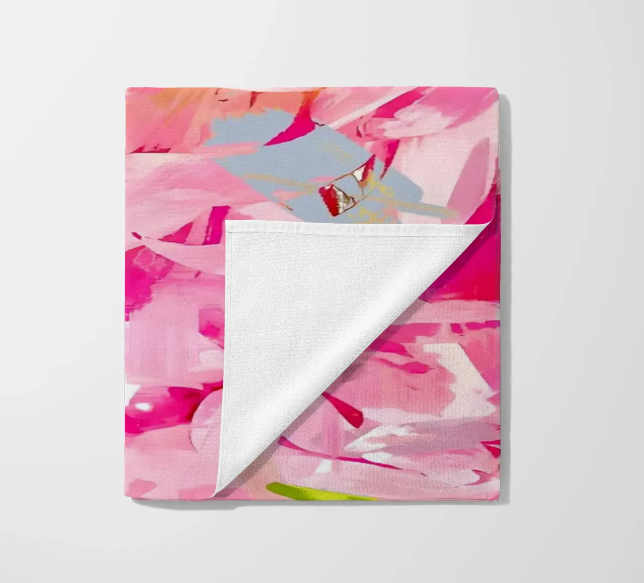 Wild Pink Peonies beach towel by 83oranges