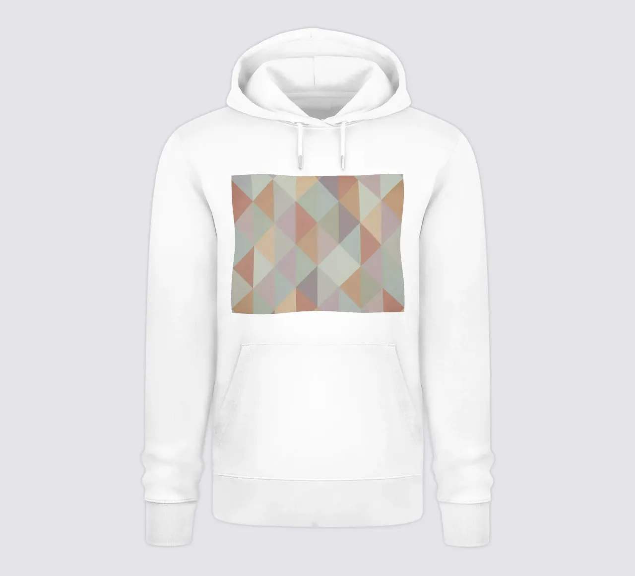Triángulo de colores sudadera con capucha de Metron