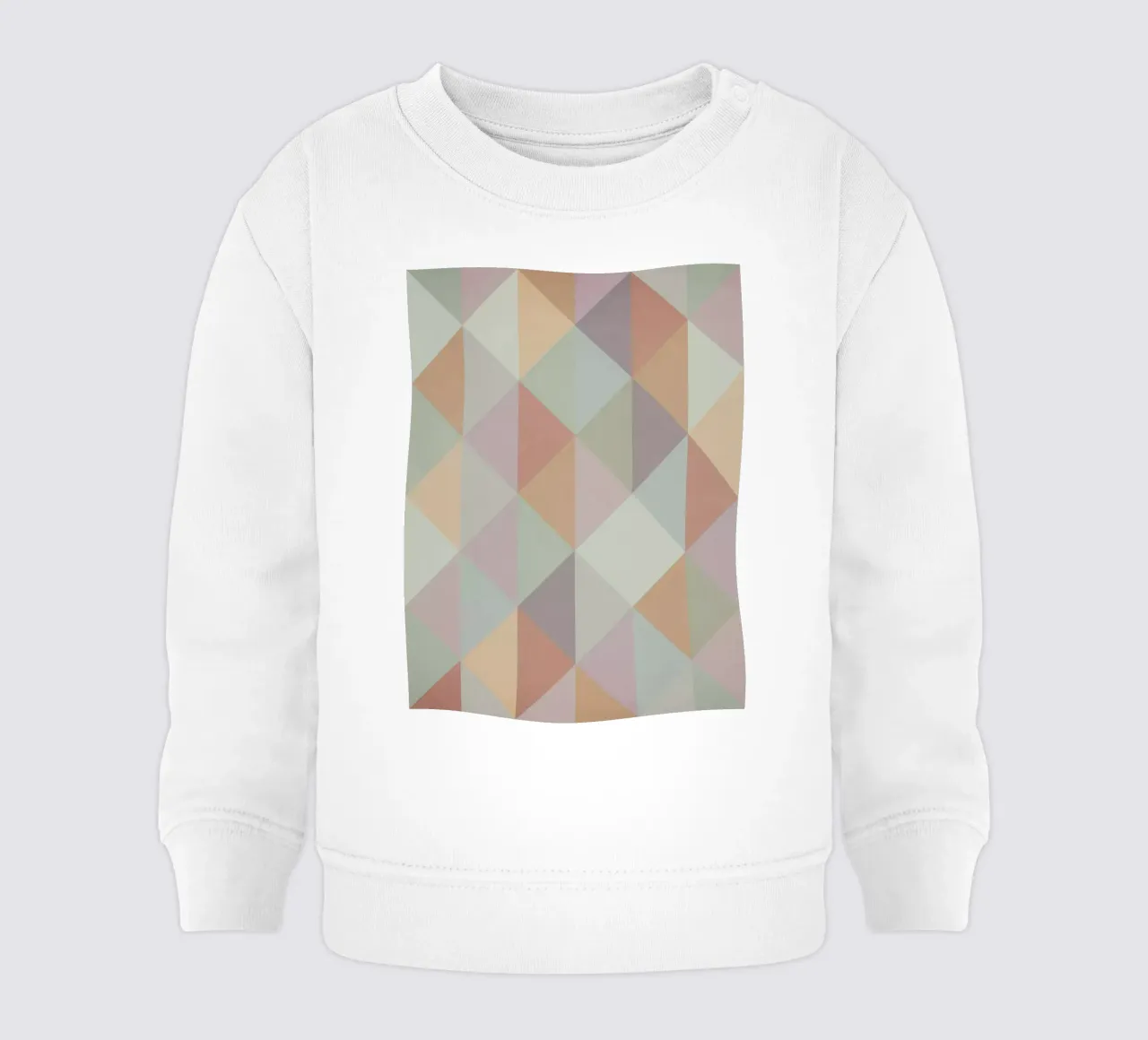 Triángulo de colores sudadera de bebé de Metron