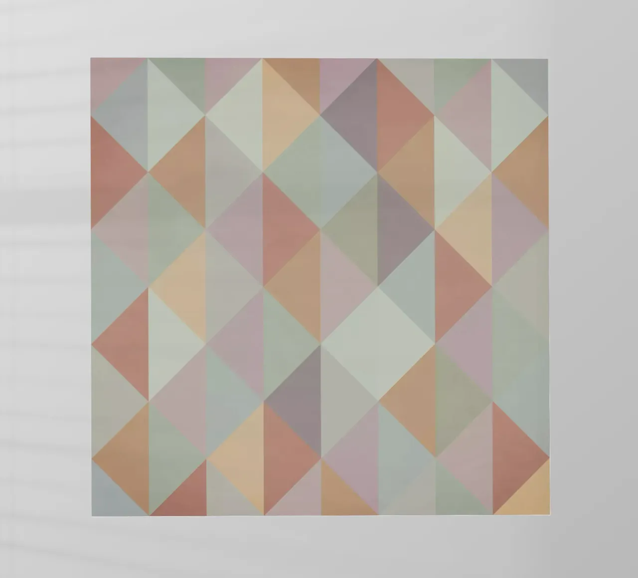 Disegno a triangolo colorato pellicola backlit da Metron