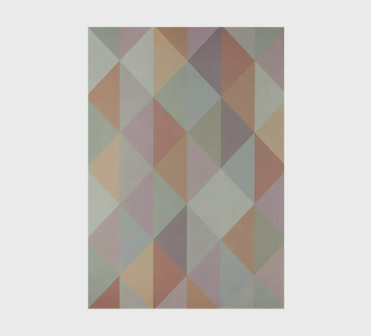 Colorful triangle pattern notebook by Metron