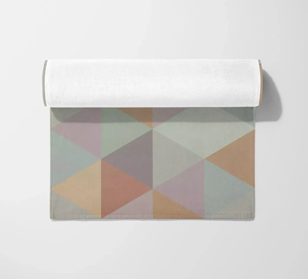 Colorful triangle pattern telo mare da Metron