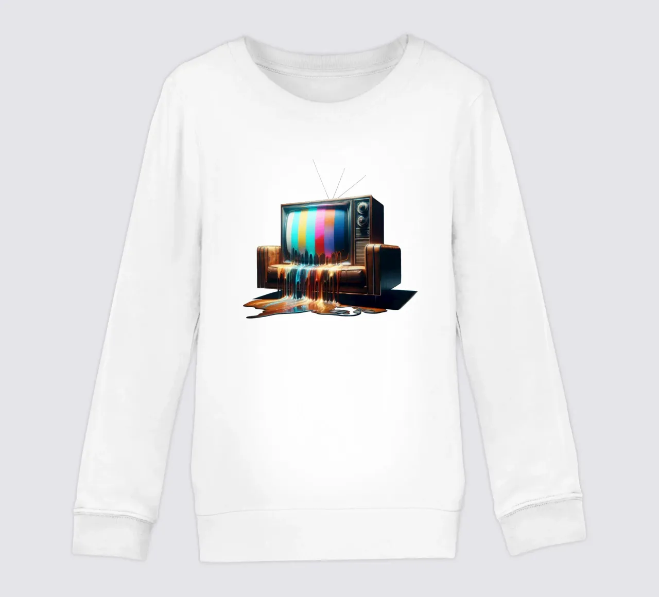 Junk TV felpa bambino da Art Unleashed
