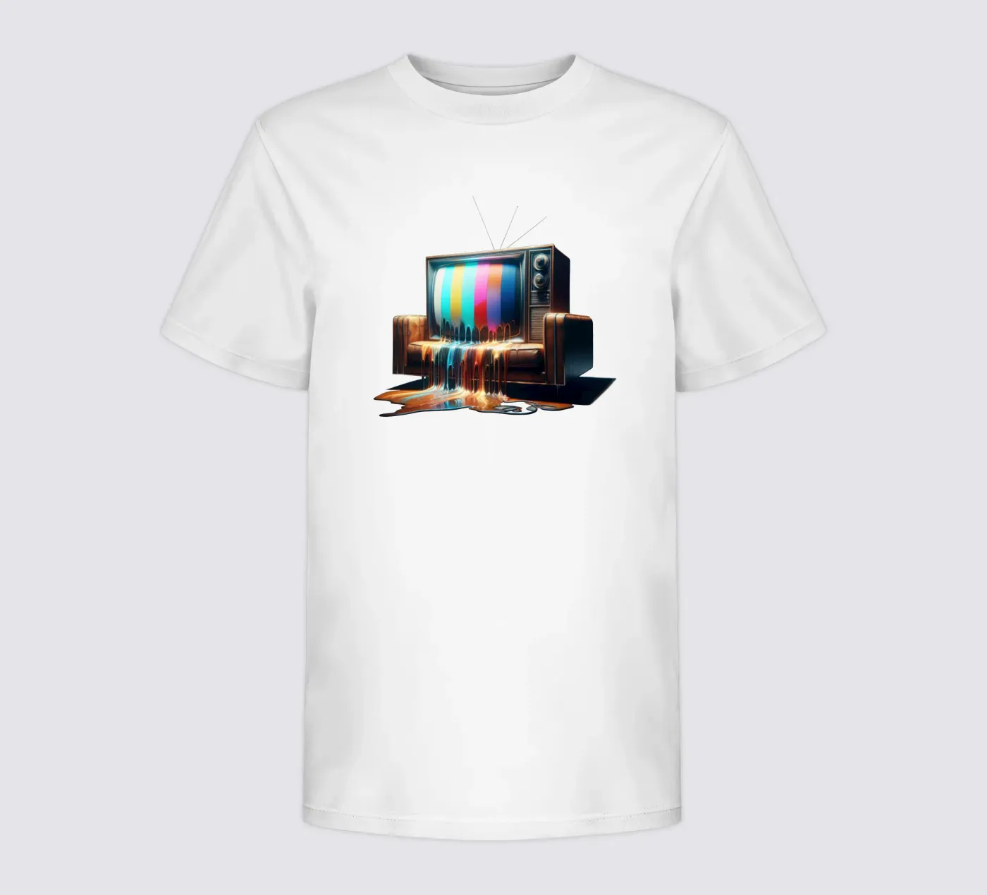 Junk TV t-shirt bambini da Art Unleashed