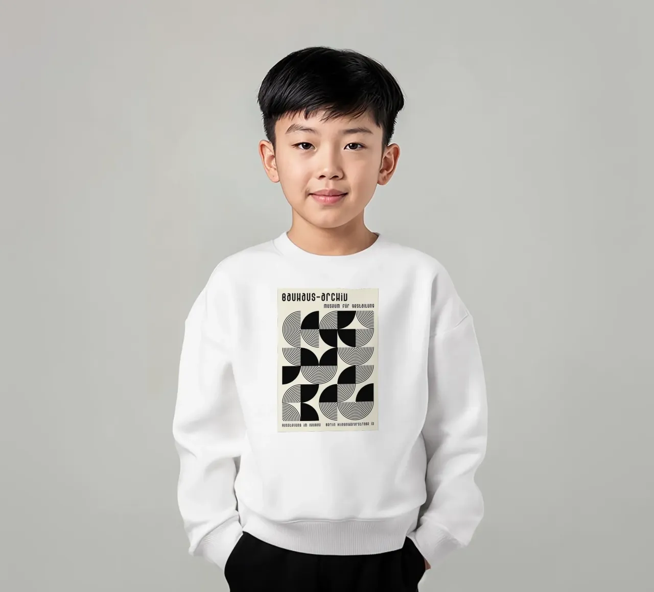 Bauhaus Archive kids sweatshirt by Narciso