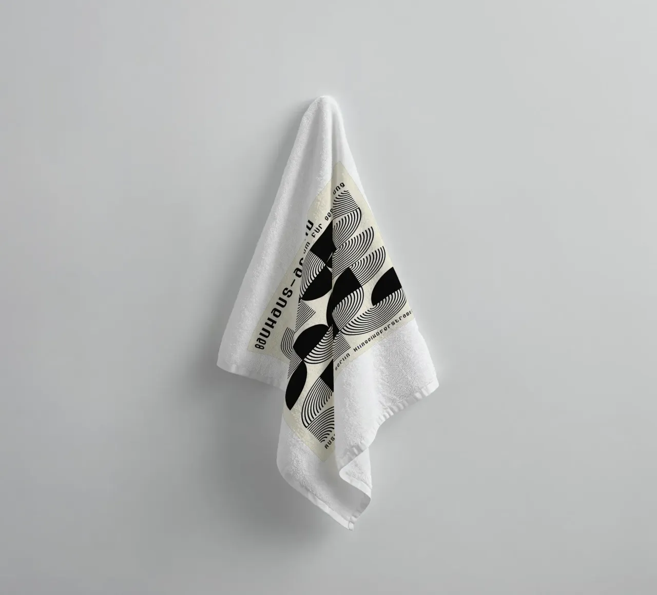 Bauhaus Archive towel by Narciso