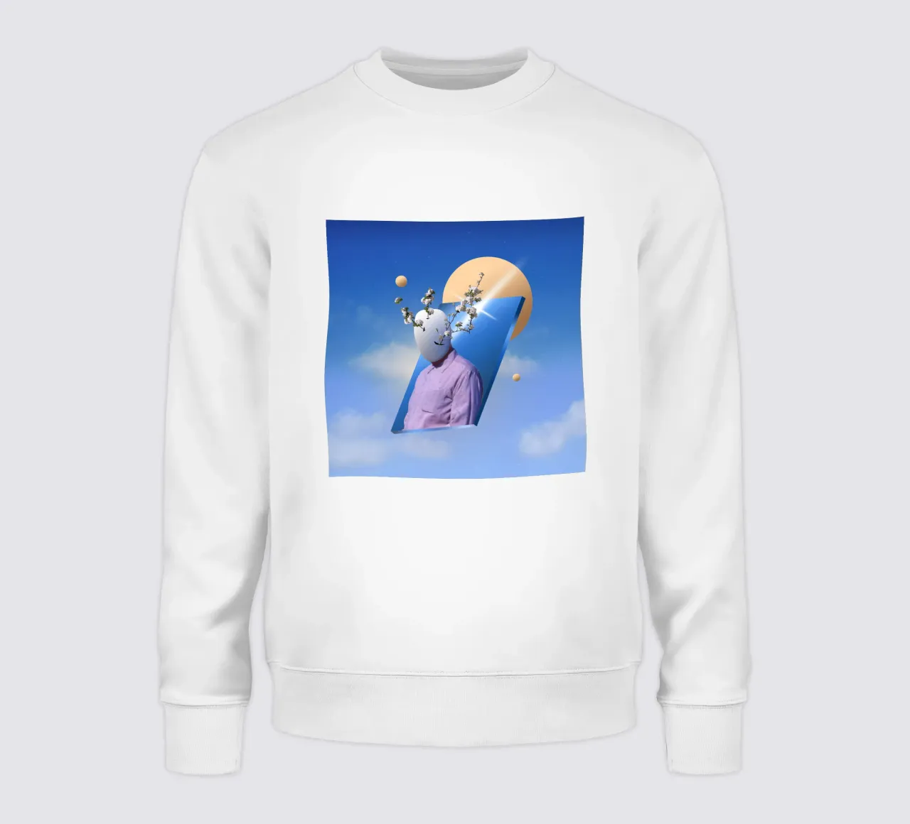 And then suddenly spring sweatshirt by Evgeniy Stepanets