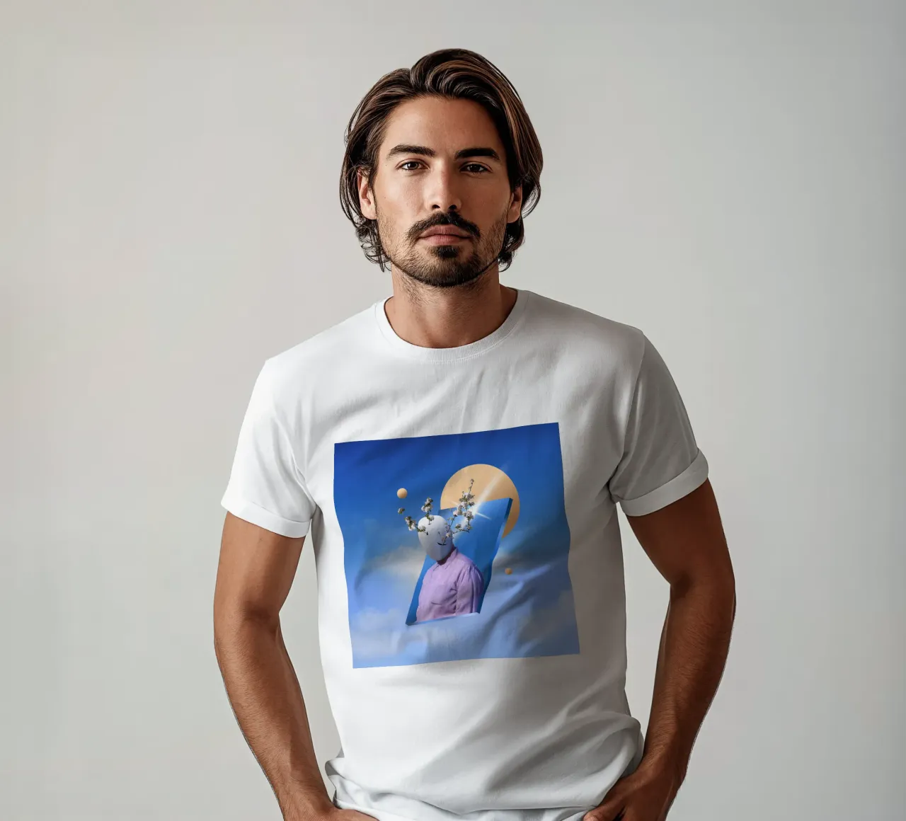 And then suddenly spring t-shirt da Evgeniy Stepanets