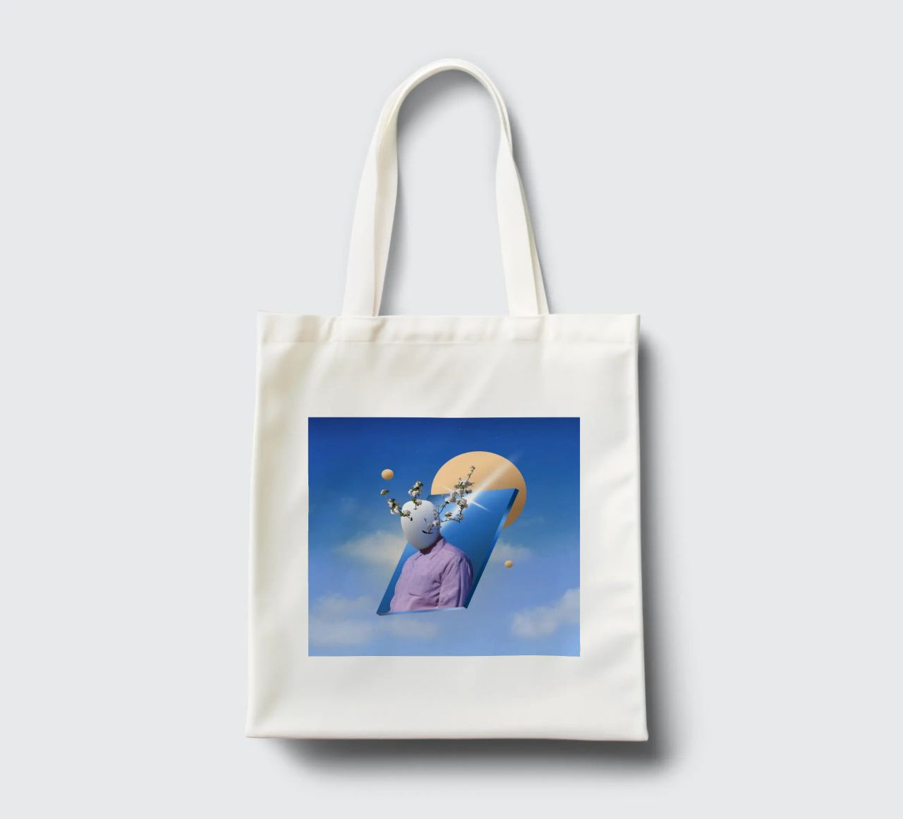 And then suddenly spring borsa in juta da Evgeniy Stepanets