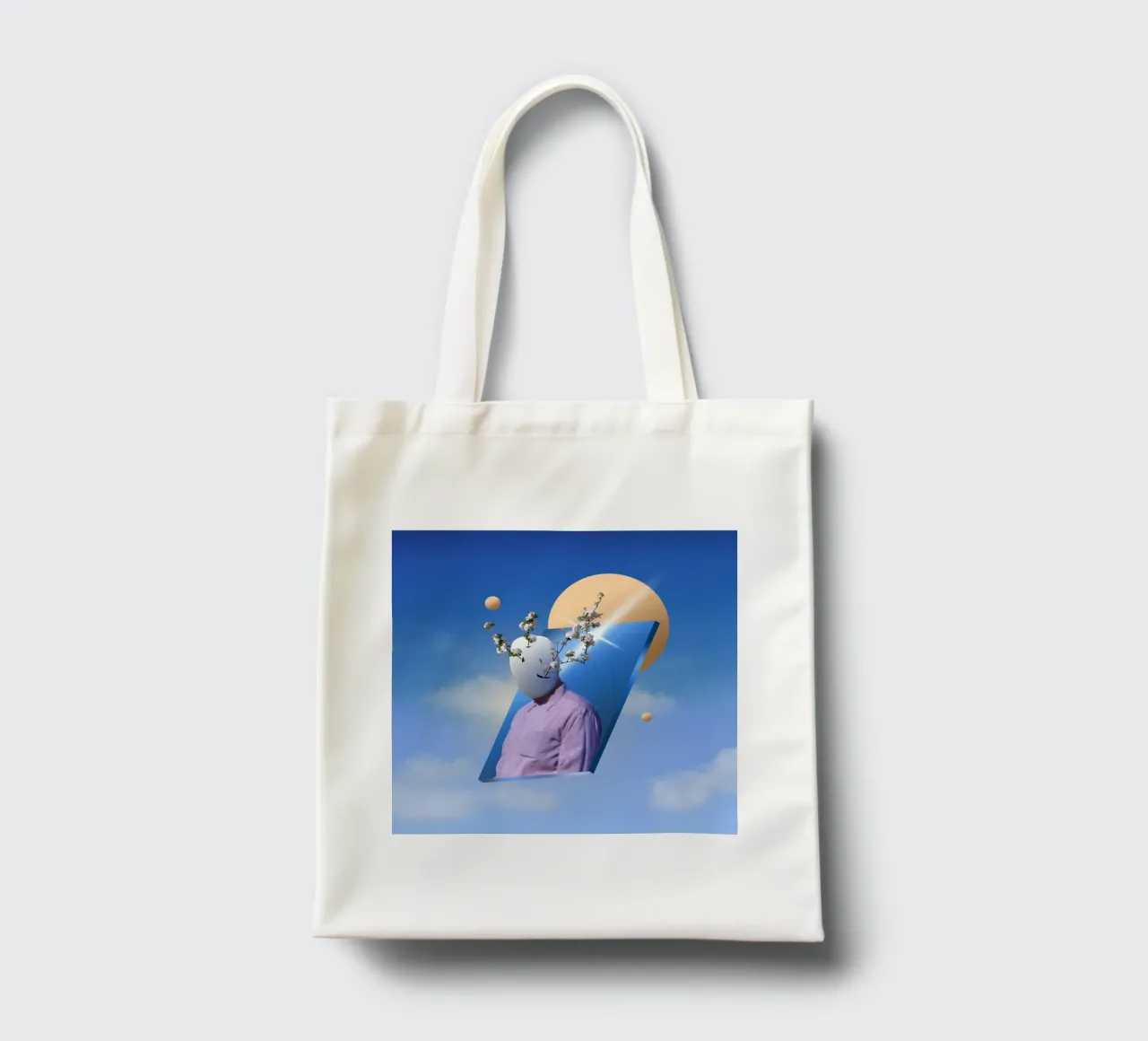 And then suddenly spring borsa in juta da Evgeniy Stepanets