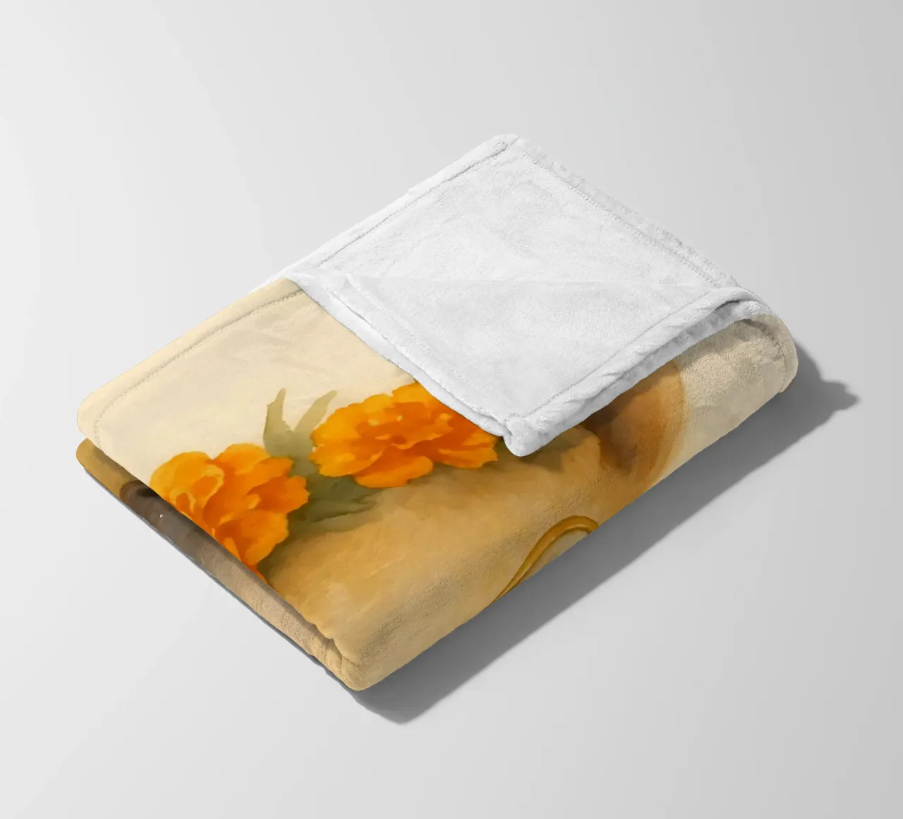 Il Formichiere Dandy: Calendula e Monocolo coperta in pile da Graceful Desine