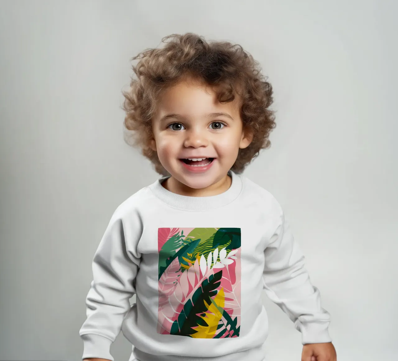 Sunlit Jungle Depths baby sweatshirt by Frosh Pallete