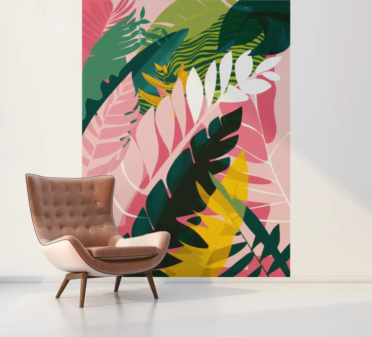 Sunlit Jungle Depths photo wallpaper by Frosh Pallete